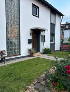 Zahrada ubytování Ferienwohnung am Waldrand mit großem Garten