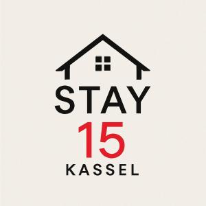 a house with the words stay kased at Stay 15 Kassel in Kassel