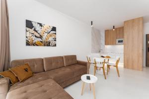 O bucătărie sau chicinetă la Apartament Przy Fali Sianożęty