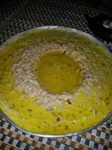 Jídlo v prázdninového domu nebo okolí