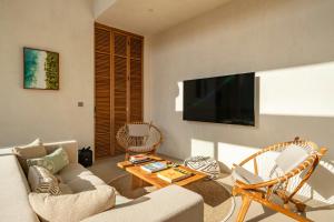 Et tv og/eller underholdning på Villa Monoï Uluwatu