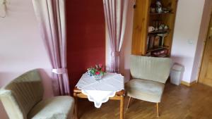 Posezení v ubytování Saulrieti