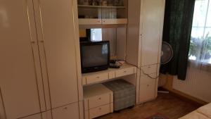 Kuchyň nebo kuchyňský kout v ubytování Saulrieti