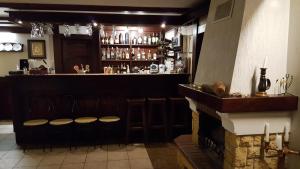 Lounge nebo bar v ubytování Saulrieti