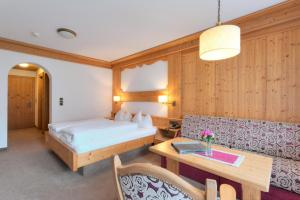 Voodi või voodid majutusasutuse Hotel Troschana toas