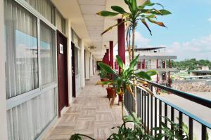 Uma varanda ou terraço em Hotel Yorio Inn
