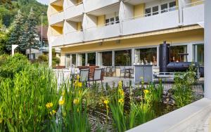 פטיו או אזור חיצוני אחר ב-VitalBoutique Hotel Zurzacherhof