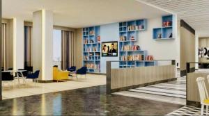 Ο χώρος του lounge ή του μπαρ στο Country Inn & Suites Lucknow Gomti Nagar