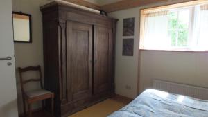 Postel nebo postele na pokoji v ubytování Am See