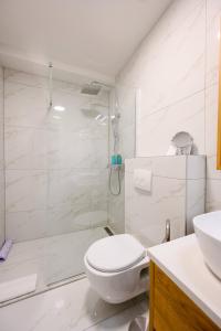 Koupelna v ubytování Boutique rooms Kican