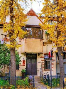 a house with a tree in front of it at FFC sweet home on Shaanxi Road in Shanghai