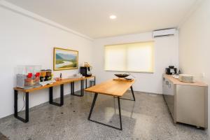 Kuchyň nebo kuchyňský kout v ubytování Boutique rooms Kican