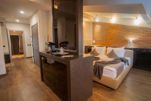 Posezení v ubytování Solun Hotel & SPA
