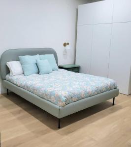 Llit o llits en una habitació de Appartamento di lusso con 3 camere da letto