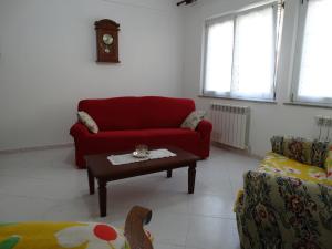 Posezení v ubytování Appartamento La Collinetta
