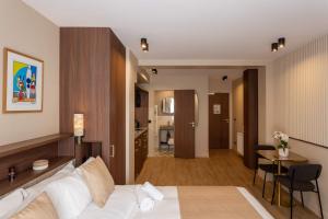 Ένα ή περισσότερα κρεβάτια σε δωμάτιο στο Sol hotel St Mande - 2 personnes - 20