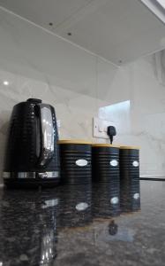 Dapur atau dapur kecil di Stylish & Spacious House in Oxford +13 gambar