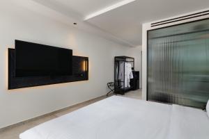 Μια τηλεόραση ή/και κέντρο ψυχαγωγίας στο Agkyra Hotel