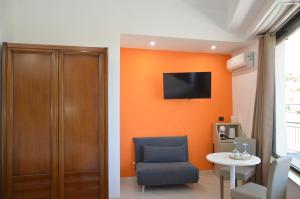 A television and/or entertainment centre at EGO' Marine