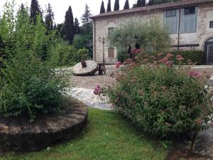 A garden outside Lady Frantoio Toscano