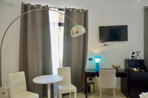 A television and/or entertainment centre at EGO' Marine