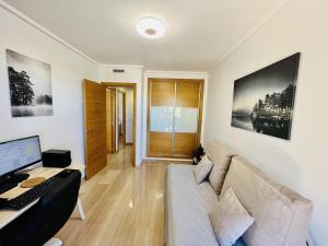 Posezení v ubytování Apartamento moderno con piscina, cerca playa y servicios, Jávea - ES-160-11
