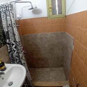 Koupelna v ubytování Parko Naturale