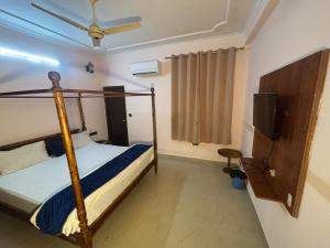 Postel nebo postele na pokoji v ubytování Hotel D7