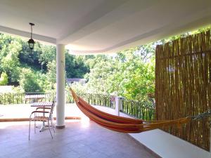 Balkón nebo terasa v ubytování Holiday House Villa Neda