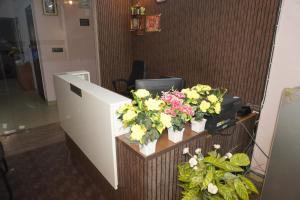 Vstupní hala nebo recepce v ubytování Hotel D7