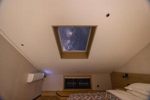 Letto o letti in una camera di Jiuzhaigou Jijian Nanshan B&B