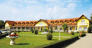 Um jardim em Hotel Zámeček