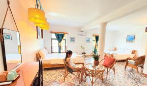 Posezení v ubytování Hotel De Condor