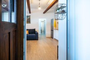 Χώρος καθιστικού στο BonAire apartment