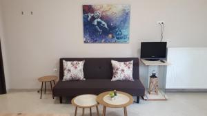 Ruang duduk di The Green Garden