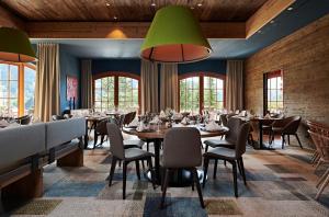 Εστιατόριο ή άλλο μέρος για φαγητό στο Schlosshotel Kitzbühel A-ROSA Collection