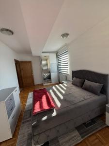 Kuchyň nebo kuchyňský kout v ubytování Apartman Relax