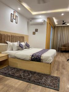 Katil atau katil-katil dalam bilik di A N Studio Room, The Grand Anukampa