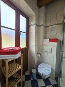 Koupelna v ubytování Hof am Meer "Seeadler"