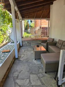 Χώρος καθιστικού στο Villa VILA