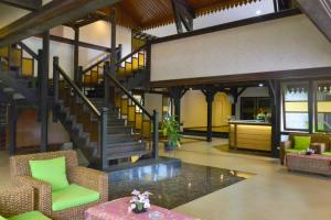 Posezení v ubytování Arsela Hotel Pangkalan Bun