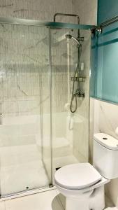 Ванная комната в Habitación Plaza Zerolo D
