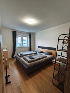 Ένα ή περισσότερα κρεβάτια σε δωμάτιο στο Villa de Calma Samorin