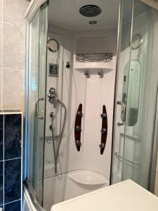 Koupelna v ubytování Apartman Relax