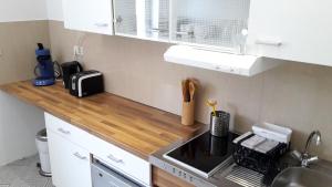 Küche/Küchenzeile in der Unterkunft Villaci Business Apartments