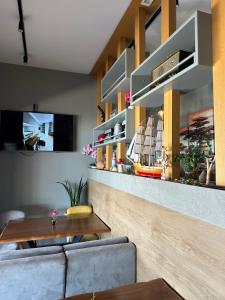 TV/trung tâm giải trí tại Hotel Niagara
