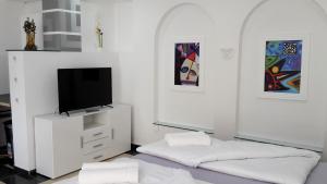 TV/Unterhaltungsangebot in der Unterkunft Villaci Business Apartments