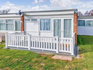 Bygningen som feriehuset ligger i