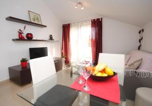 Posezení v ubytování Apartment Tin