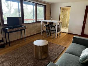 TV a/nebo společenská místnost v ubytování Grey Gum - spacious one bedroom apartment